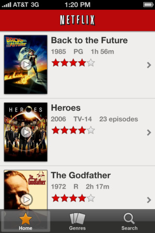 Netflix App Updated With Retina Display Support for New iPad