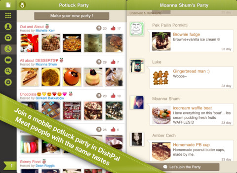 DishPal for iPad Lets You Share Delectable Dishes