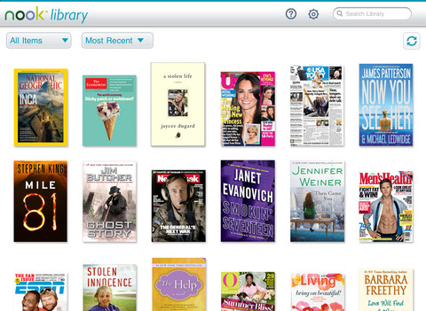 Barnes &amp; Noble NOOK App is Updated for Retina Display iPad