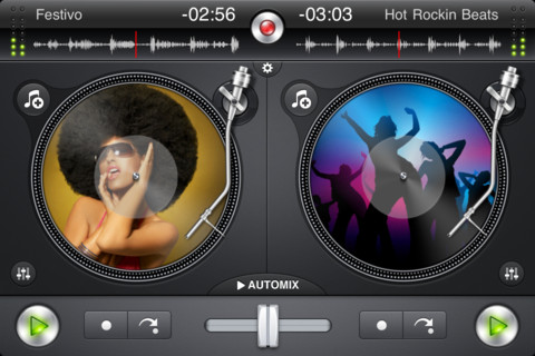 Djay App for iPhone is Updated to Version 1.2.2