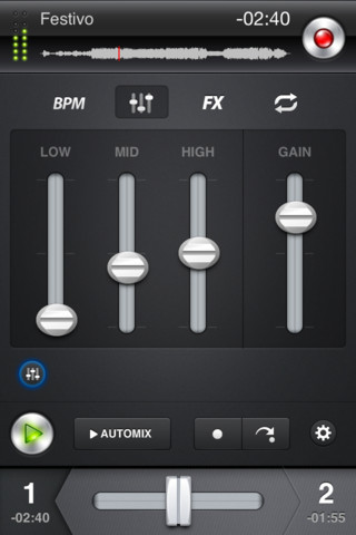 Djay App for iPhone is Updated to Version 1.2.2