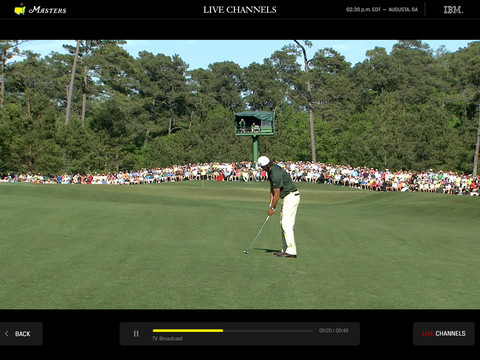 The Official Masters Tournament App for iPad