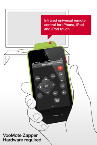 VooMote Zapper Uses iCloud to Sync Remote Control App