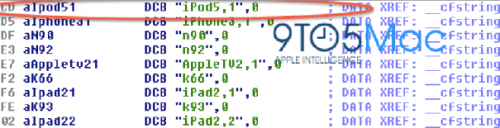 Evidence of New iPod Touch Found in iOS 5.1