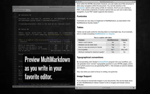 Marked Markdown Previewer for Mac Gets a Big Update