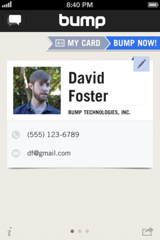 Bump Update Makes It Easy to Add Contacts to Social Networks