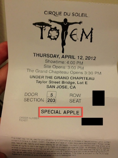 Apple Treats Employees to Cirque du Soleil&#039;s &#039;Totem&#039; Show