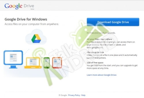 Google Accidentally Announces Google Drive