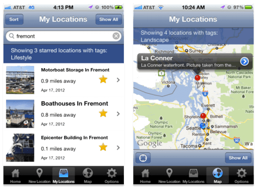 Location Scouting And Note-Taking App For iOS