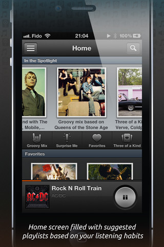 Groove 2 Music Player for iOS Updated With Gestures, Shuffle, Retina Graphics