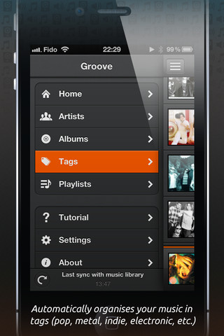 Groove 2 Music Player for iOS Updated With Gestures, Shuffle, Retina Graphics