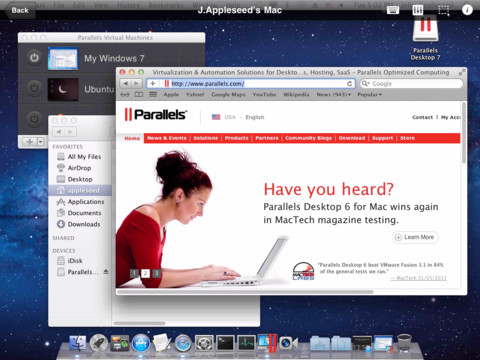 Parallels Mobile Gets Optimized for iOS 5 and the New iPad