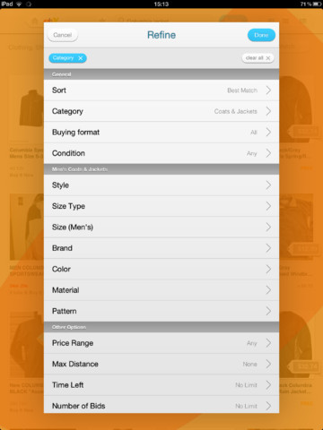 eBay for iPad Gets a Major Update