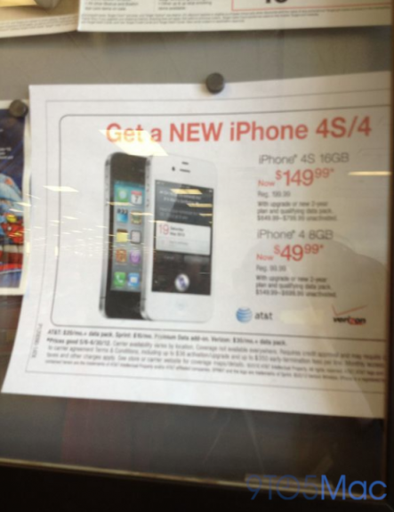 Target Discounts iPhone 4S and iPhone 4 by $50