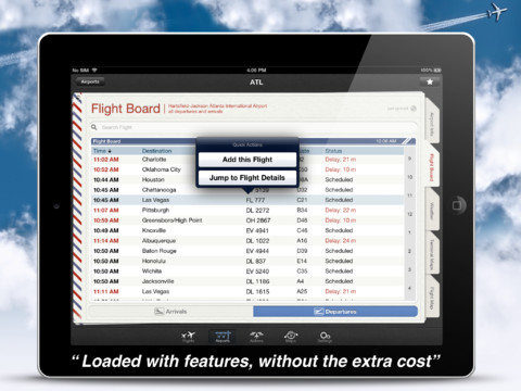 Flight+ for iPad Lets You Track Every Flight at Every Airport