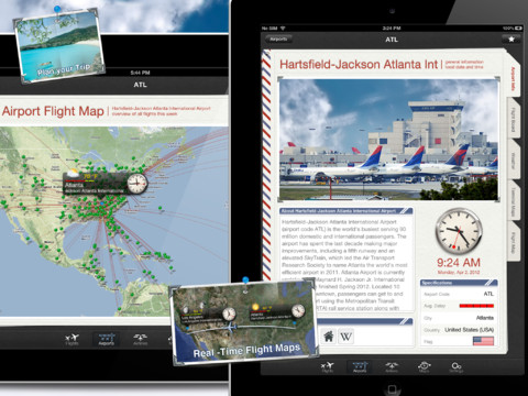 Flight+ for iPad Lets You Track Every Flight at Every Airport