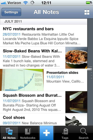 Evernote Gets a Major Note Editor Upgrade and Redesign for iOS 5