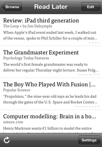 Instapaper Gets New Fast Pagination Mode, iBooks-Style Animation