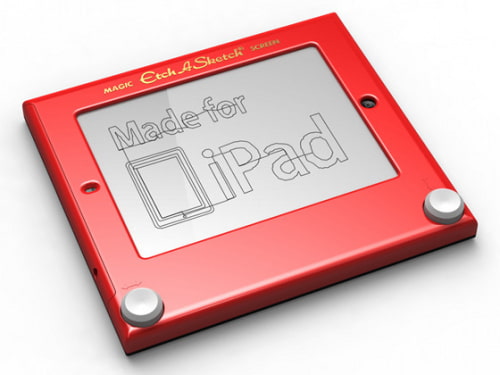 Etcher is an Etch A Sketch Case for the iPad [Video]