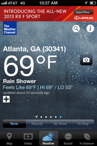 The Weather Channel App Gets a Major Redesign