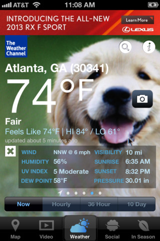 The Weather Channel App Gets a Major Redesign