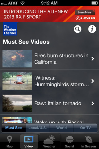 The Weather Channel App Gets a Major Redesign