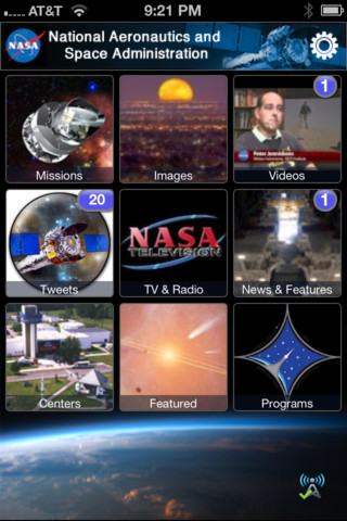 NASA Updates Its iPhone App With a Completely New Interface