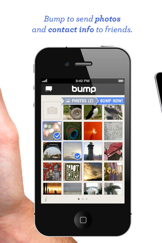 Bump Can Now Send Photos From Your iPhone to Your Computer