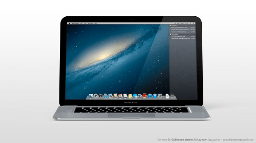 Renderings of a Thinner MacBook Pro [Images]