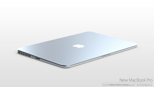 Renderings of a Thinner MacBook Pro [Images]