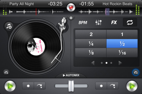 Djay for iPhone Gets Automix Queue, Auto Gain Features