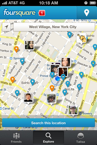 Foursquare Releases Completely Re-imagined iPhone App 