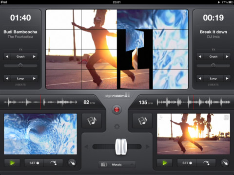 Algoriddim Releases Vjay Music Video Mixing App for iPad