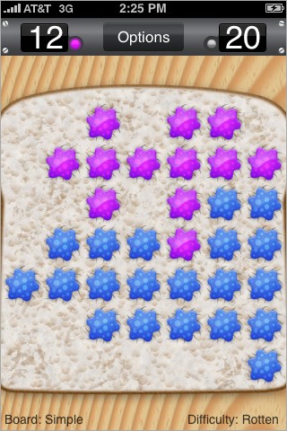 Spoilage Mobile Game for iPhone