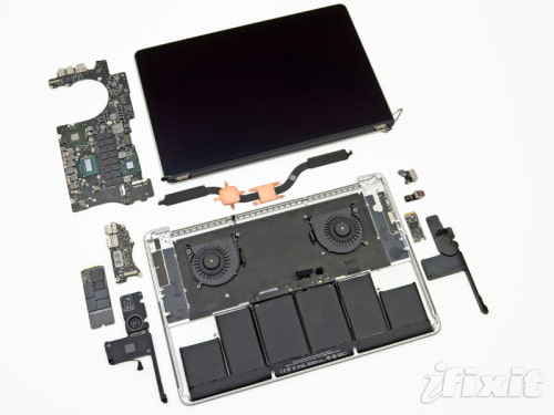 iFixit Teardown of the New Retina Display MacBook Pro [Photos] 