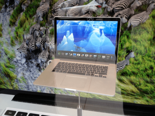 Apple Store Puts Up Massive MacBook Pro Window Display