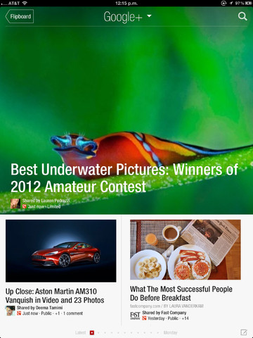 Flipboard Gets Google+ and YouTube Integration