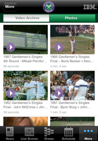 Official Wimbledon App Released for 2012 Championships