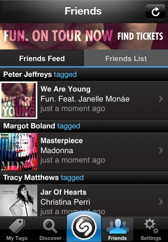 Shazam Now Lets You Share Tags on Your Facebook Timeline