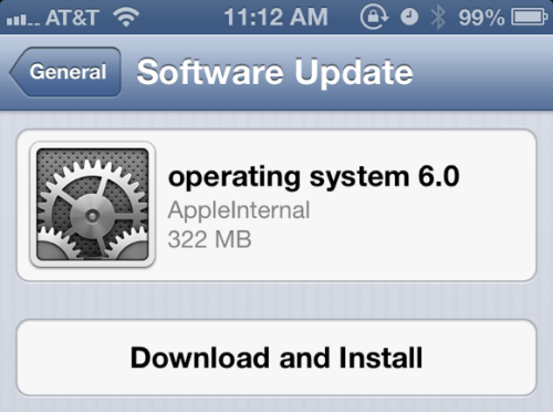 Apple Releases New Beta of iOS 6 to Developers