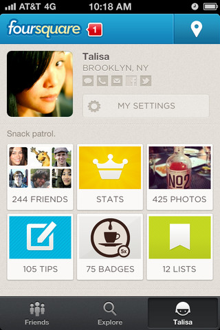 Foursquare App Update Fixes &#039;A Bunch of Bugs&#039;