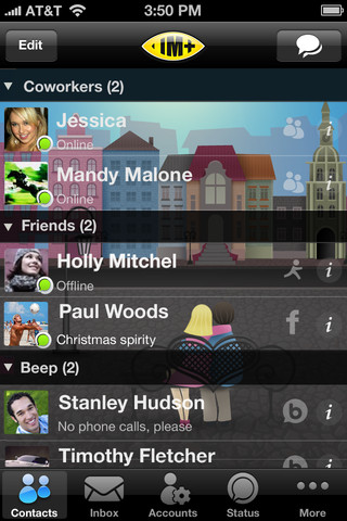 IM+ Pro App Gets Metacontacts, iCloud Support