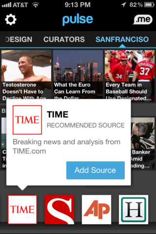 Pulse News Improves Integration With Bookmarking Services