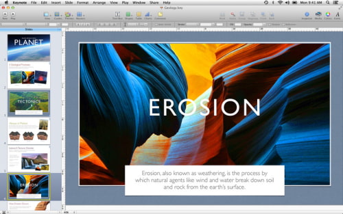 Keynote is Updated With Support for Mountain Lion, iCloud, Retina Display