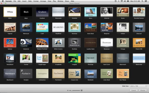 Keynote is Updated With Support for Mountain Lion, iCloud, Retina Display