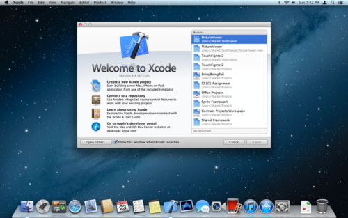 Xcode 4.4 Released in the Mac App Store, Gets Retina Display Support