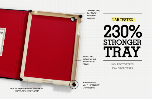 DODOcase for iPad Gets New, Stronger Bamboo Tray [Video]