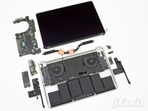 iFixit Posts Repair Manuals for the Retina Display MacBook Pro