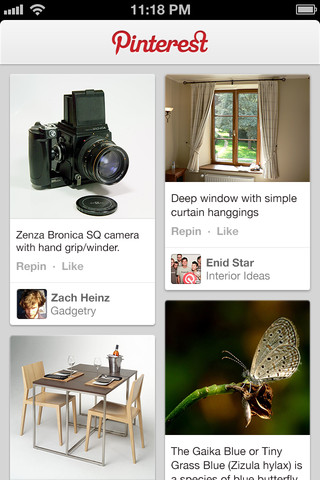 Pinterest Launches an iPad App