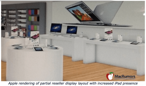 Apple Asks Resellers to Triple Space for iPad Display Ahead of iPad Mini?